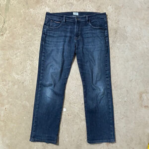 Hudson Byron Jeans Blue Men’s Size 36 Relaxed Straight Fit Zip Fly Mid Rise